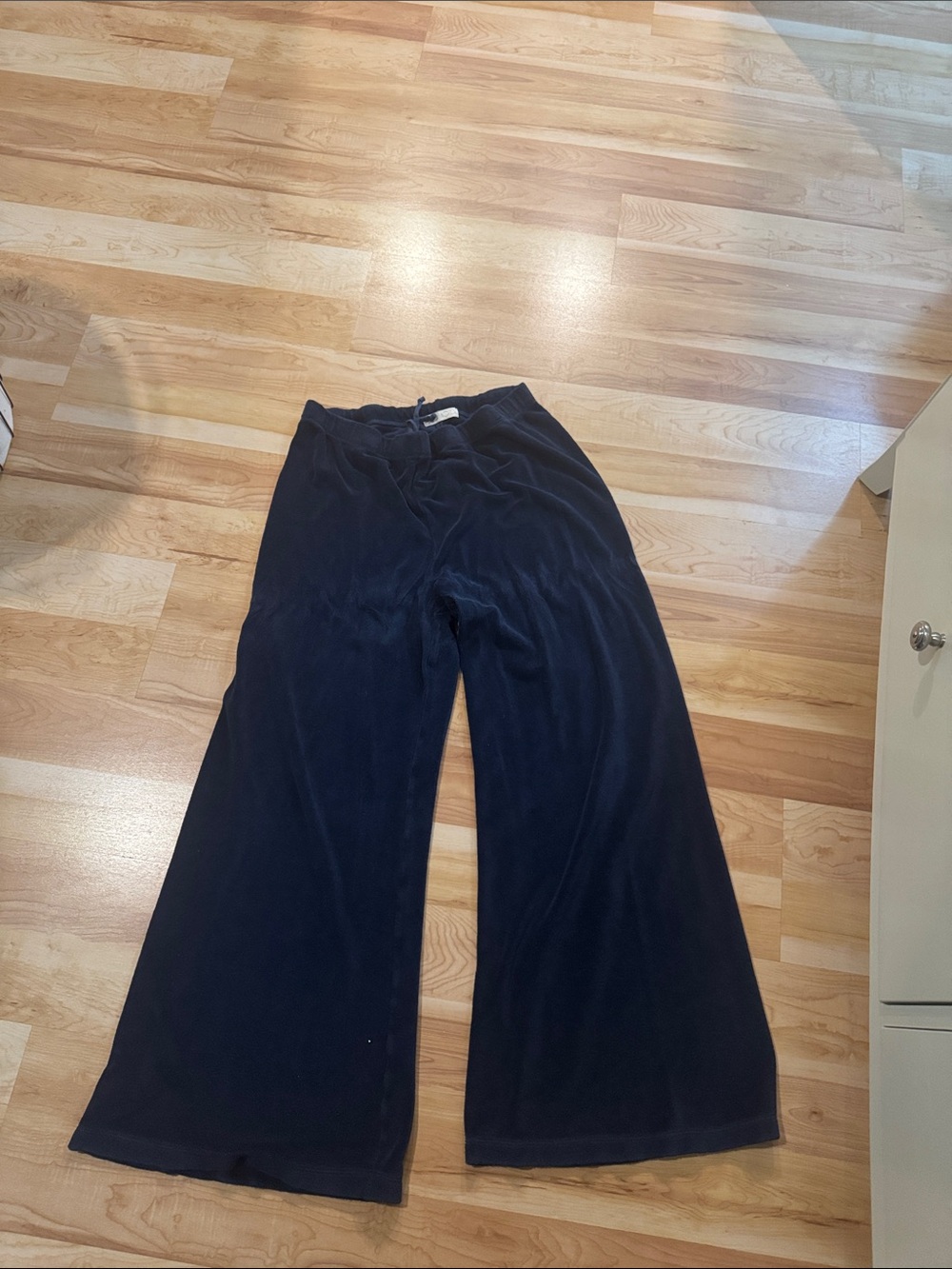 Suzi Kondi Kids Wide-Leg Joggers in Navy Blue